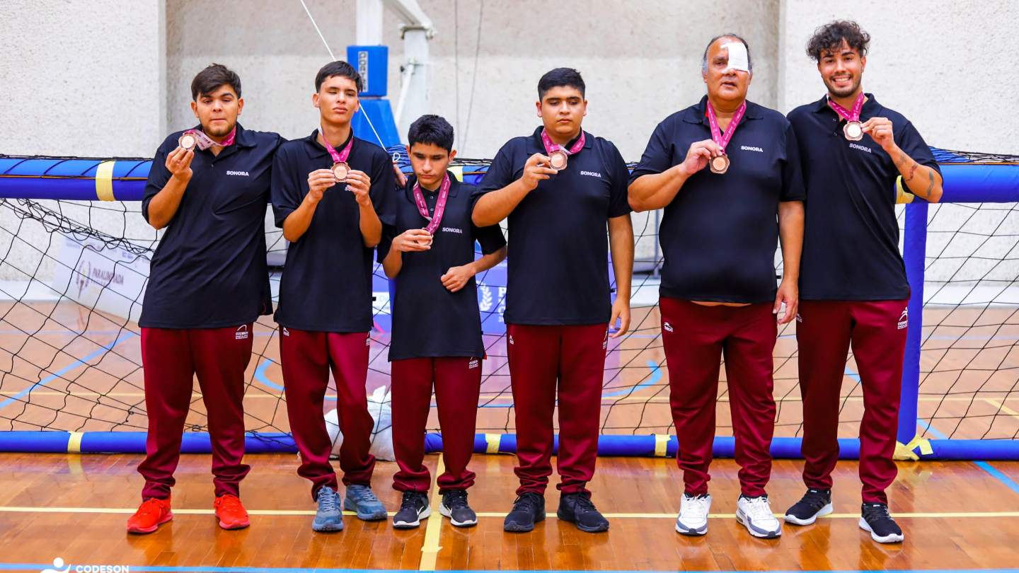 GOLBOL SONORENSE CONQUISTA BRONCE EN PARALIMPIADA NACIONAL AGUASCALIENTES 2025 
